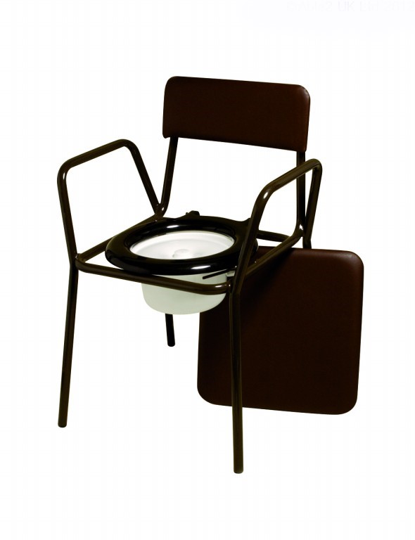 Compact Commode Chair adjustable height Disability Aids